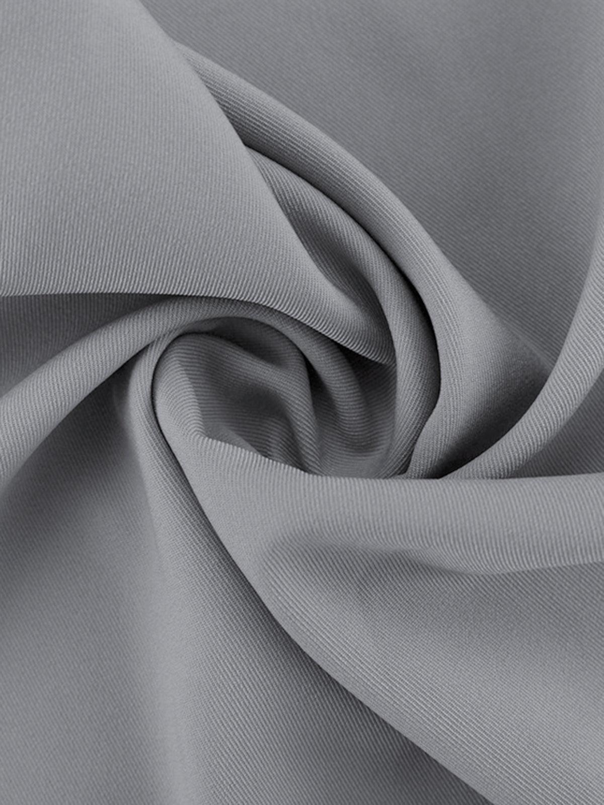 Pantalón ancho con cintura invertida y detalle en contraste