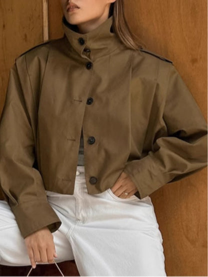 Liora™ Chaqueta holgada con solapa