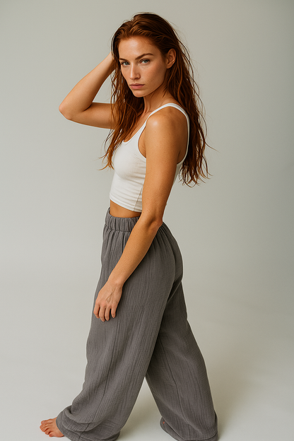 Hailey™ | Pantalones Lounge de Algodón
