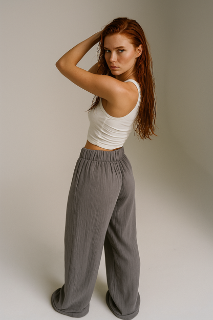 Hailey™ | Pantalones Lounge de Algodón