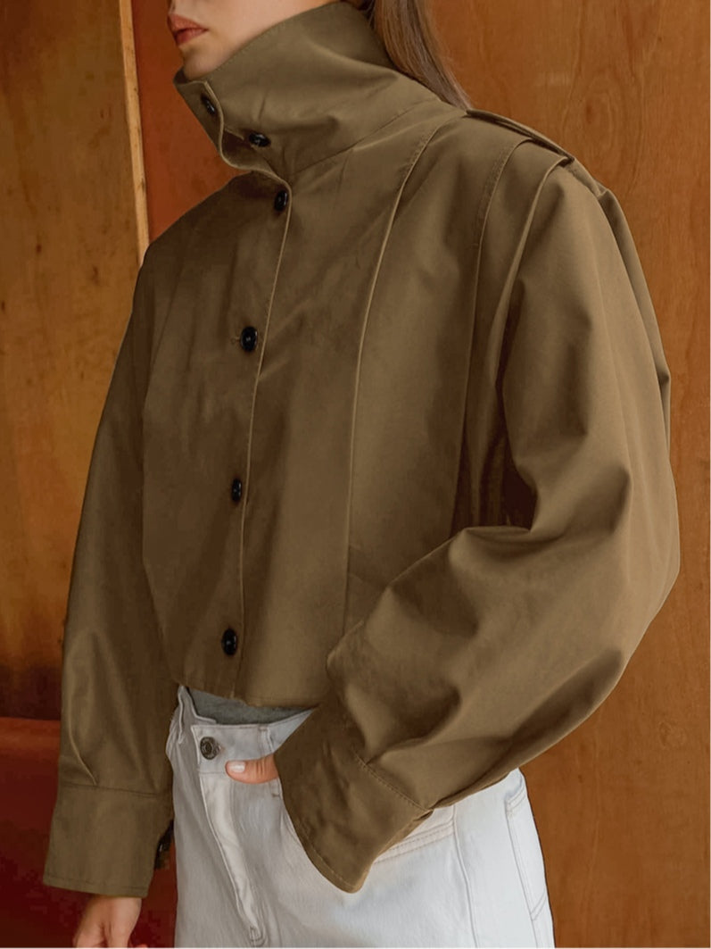 Liora™ Chaqueta holgada con solapa