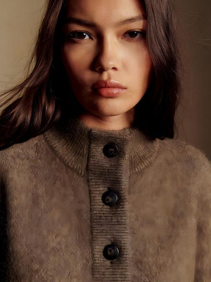 Lyra™ | Chaqueta Mohair Teddy