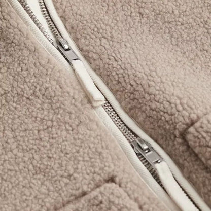 Lina™ | Chaqueta Borreguito Minimal