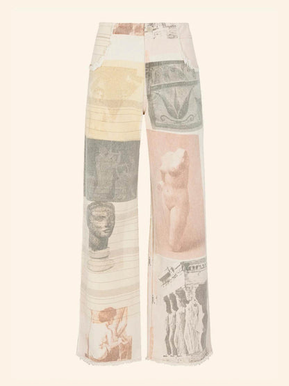 Alma™ | Vaqueros Anchos de Tiro Alto