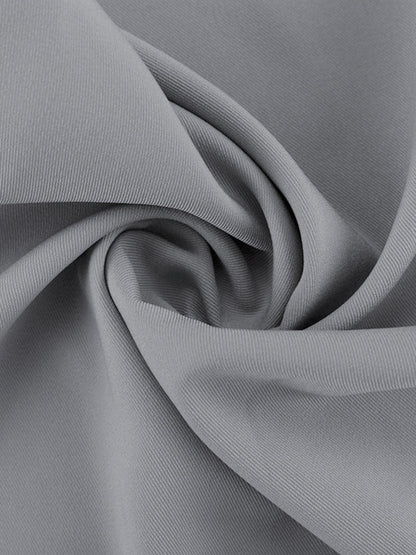 Pantalón ancho con cintura invertida y detalle en contraste