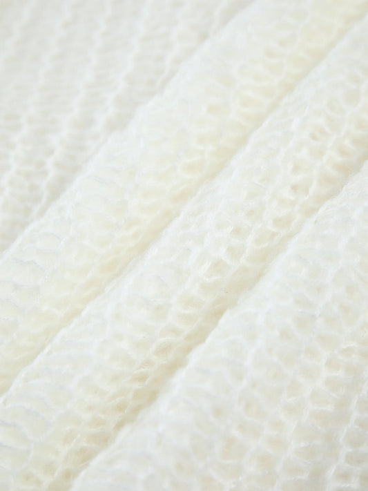 Jersey oversize de punto calado