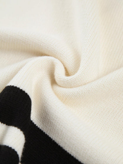 Jersey de rayas con cuello perkins Miss Paris