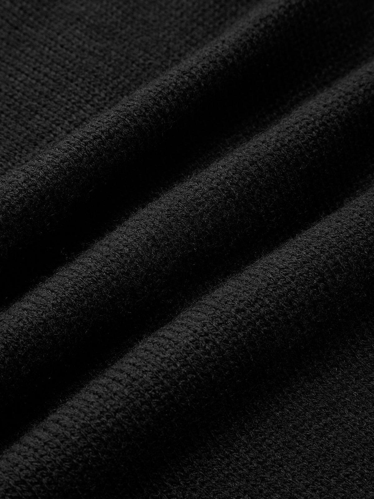 Jersey de punto con bloques de color asimétricos