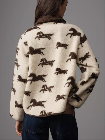 Liah™ | Chaqueta Sherpa Western Charm